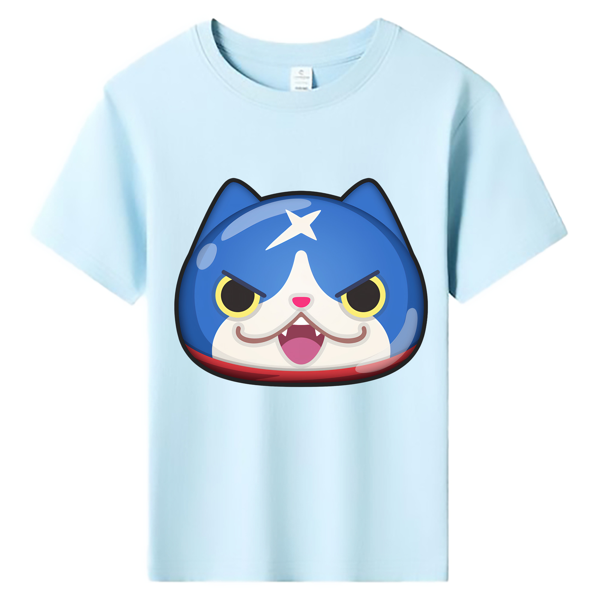 （画像用） 妖怪ウォッチ Yo-kai Watch 綿100％キッズTシャツ（フロントプリント）